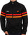 Ellesse Rimini Track Top Black Red Orange
