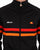 Ellesse Rimini Track Top Black Red Orange