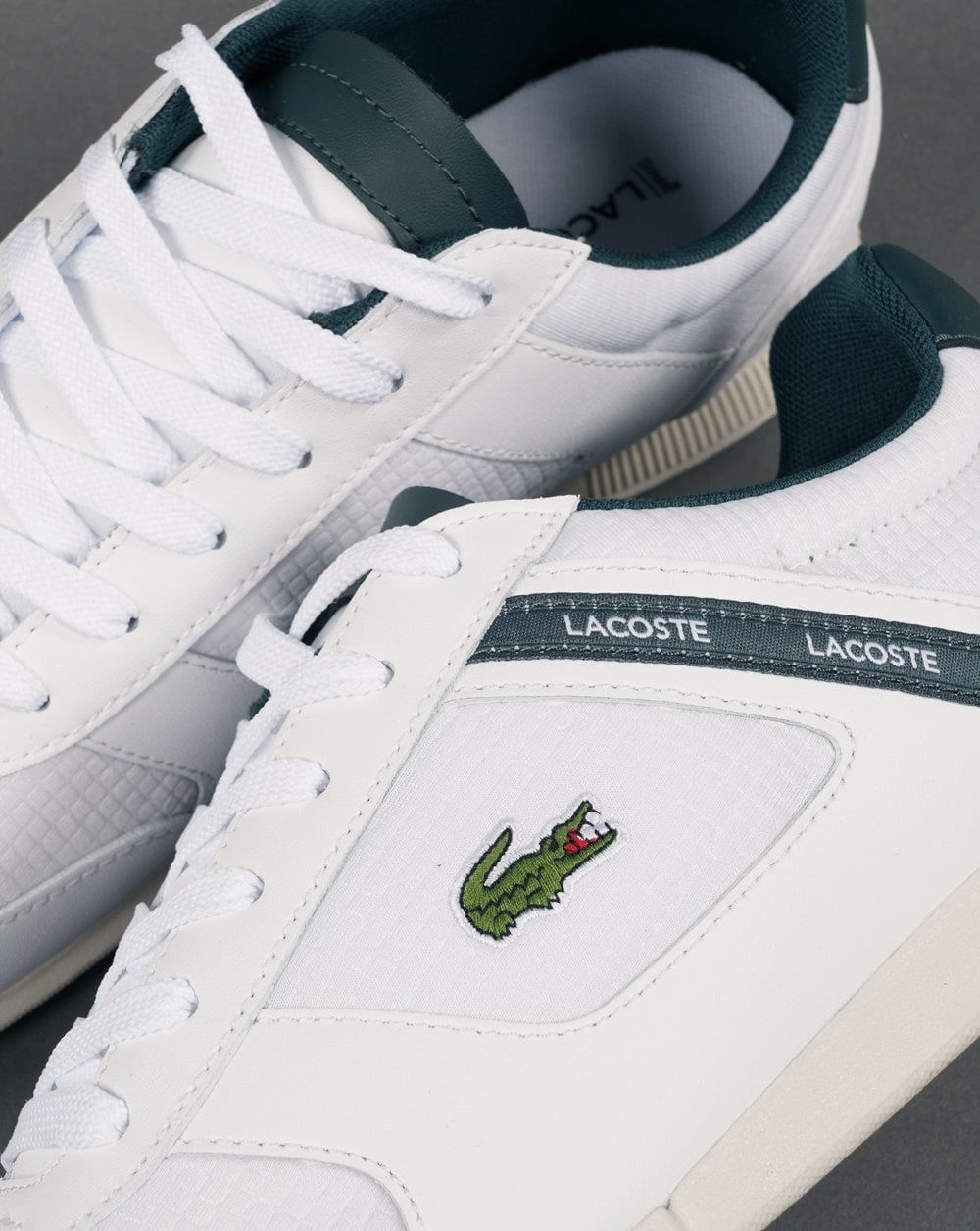 Lacoste Menerva Sport Trainer White/Dark Green