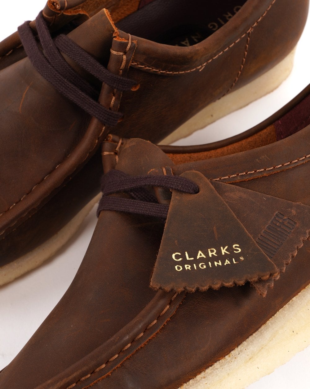 Clarks Originals Wallabee Shoes Beeswax