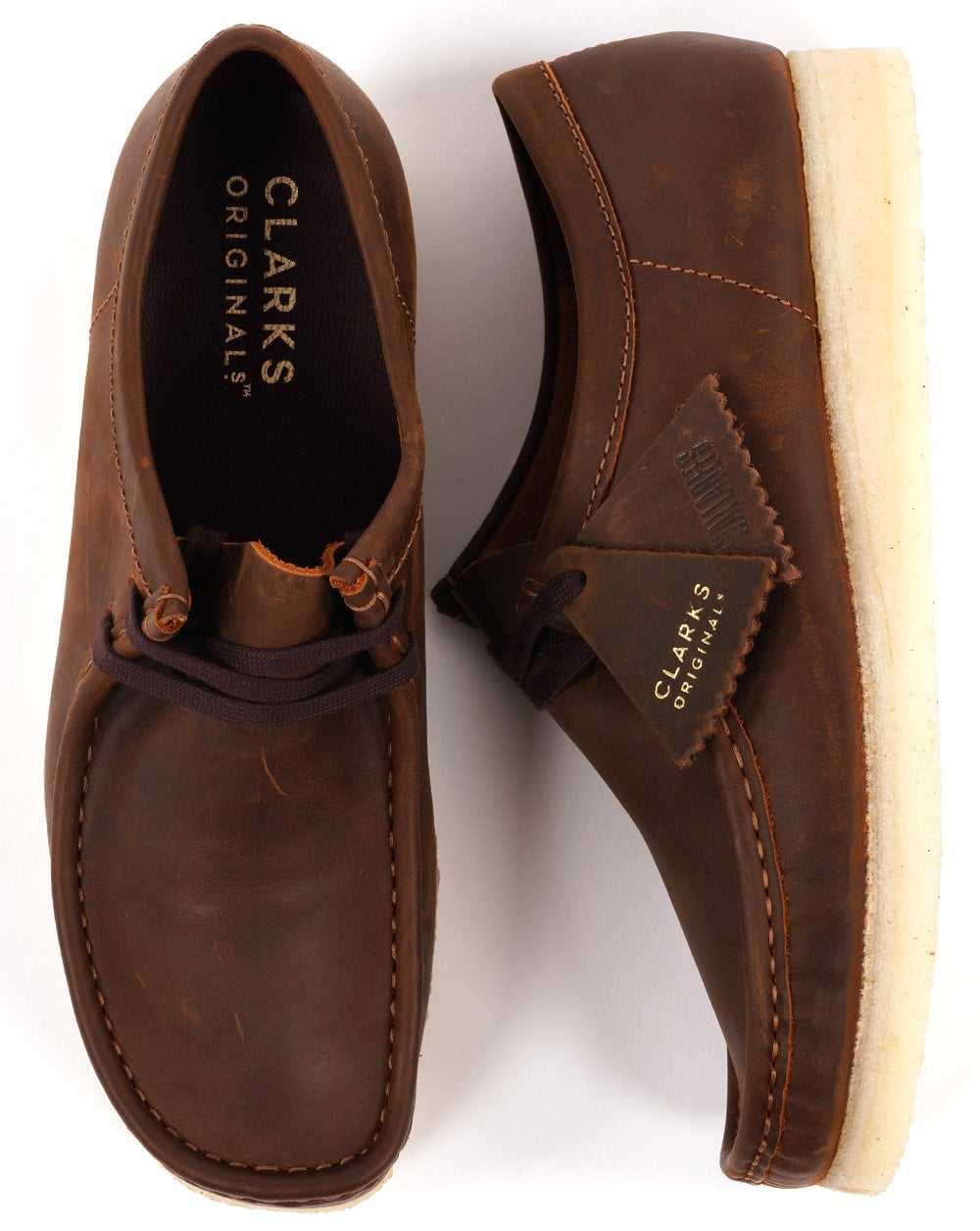 Clarks Originals Wallabee Shoes Beeswax