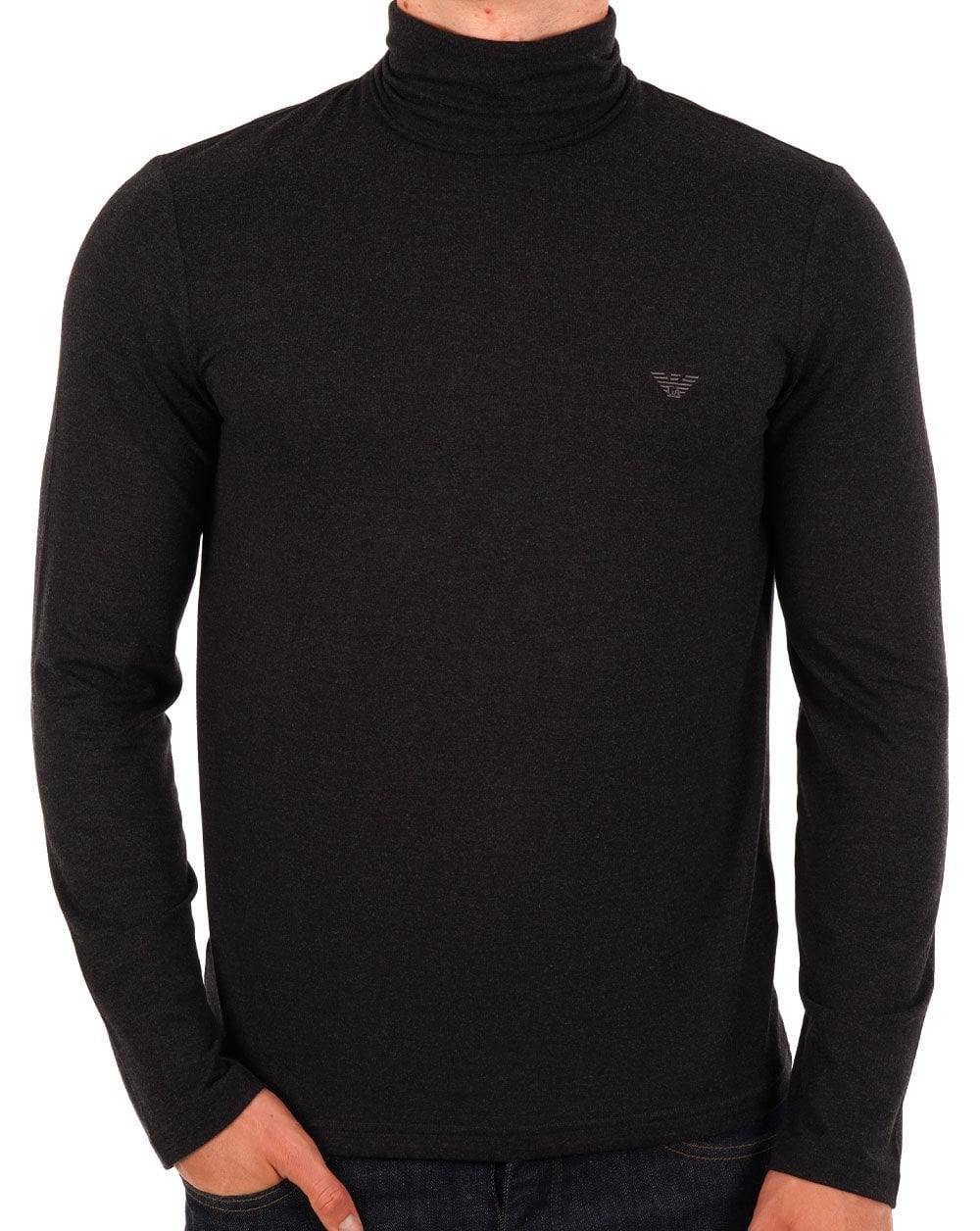 Emporio Armani Turtle Neck Black