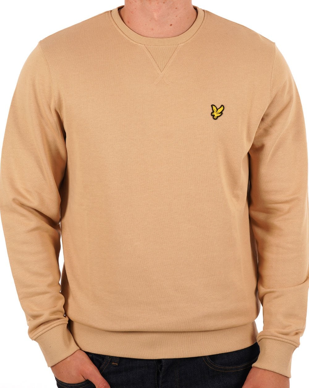 Lyle & Scott Crew Neck Sweatshirt Biscuit