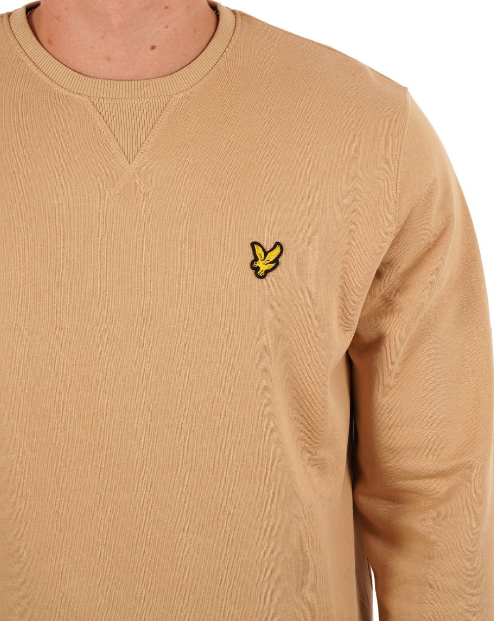 Lyle & Scott Crew Neck Sweatshirt Biscuit