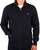 Gant Shield Full Zip Sweat Navy Blue