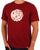 Pretty Green Gillespie Logo T-shirt Dark Red