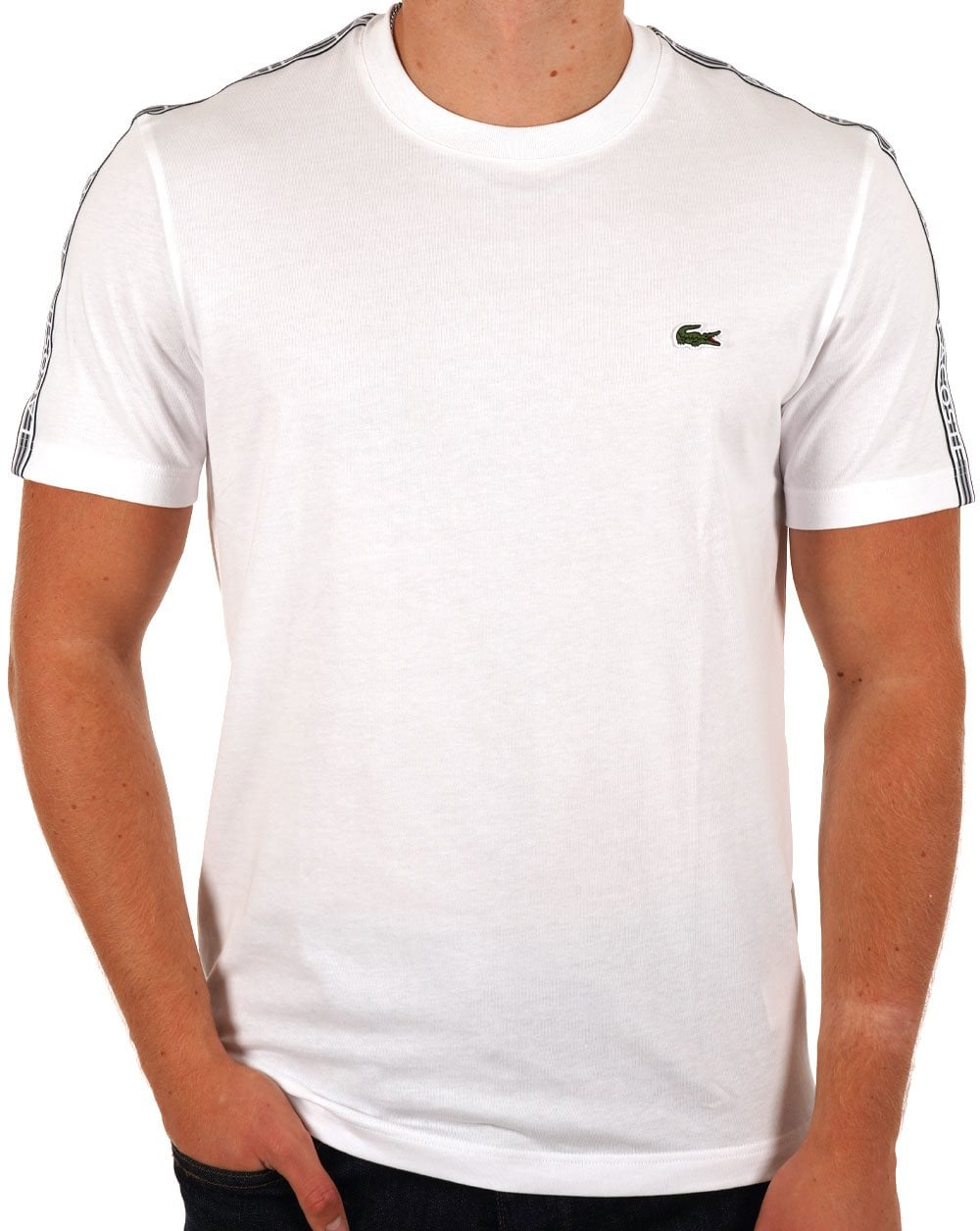 Lacoste Taping T-shirt White
