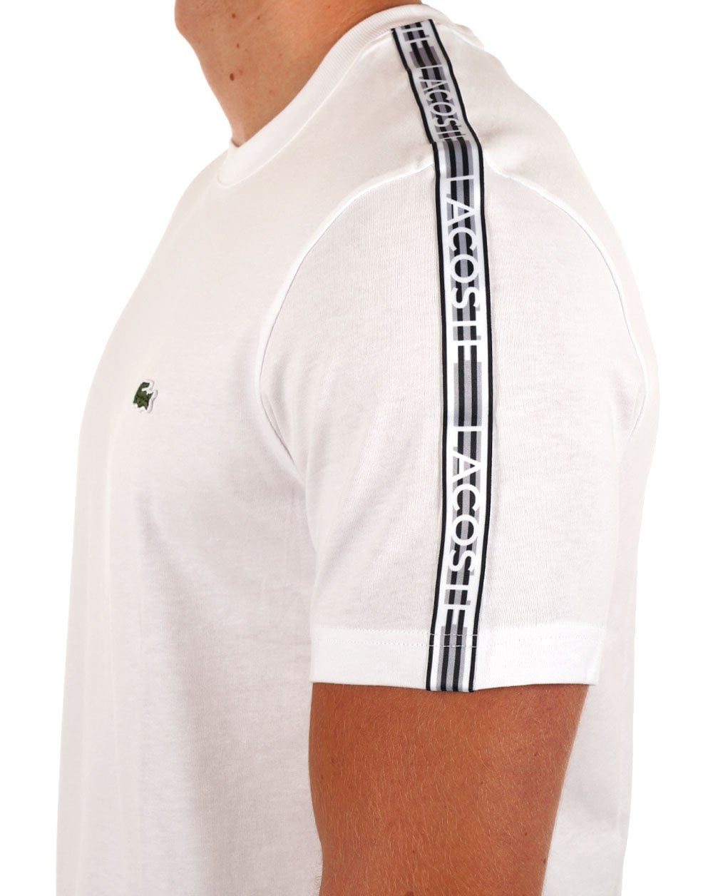 Lacoste Taping T-shirt White