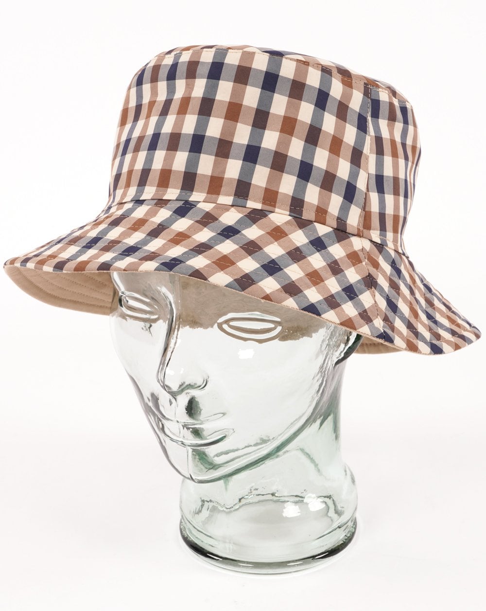 Aquascutum Reversible Bucket Hat Sand