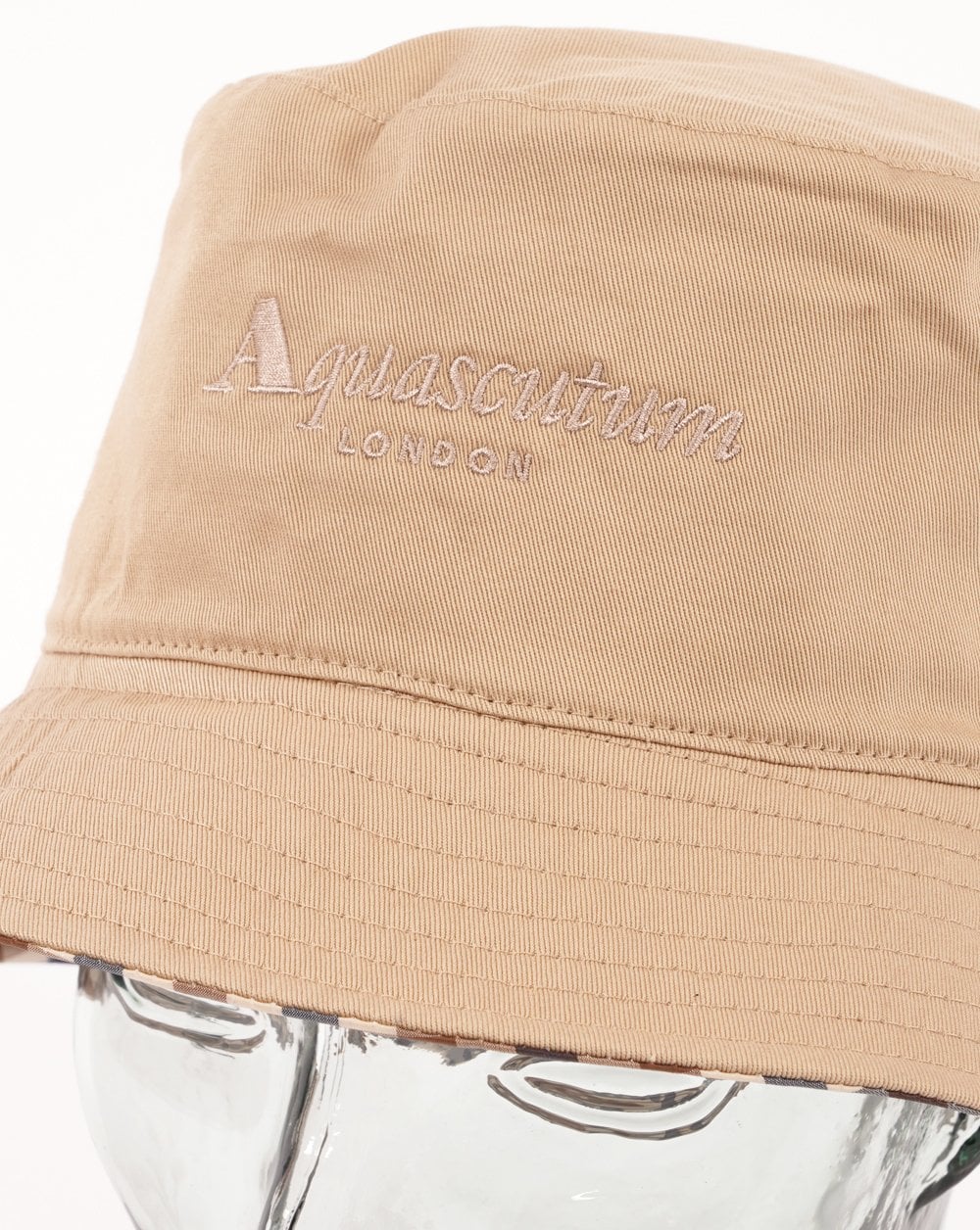 Aquascutum Reversible Bucket Hat Sand