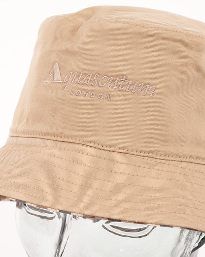 Aquascutum Reversible Bucket Hat Sand