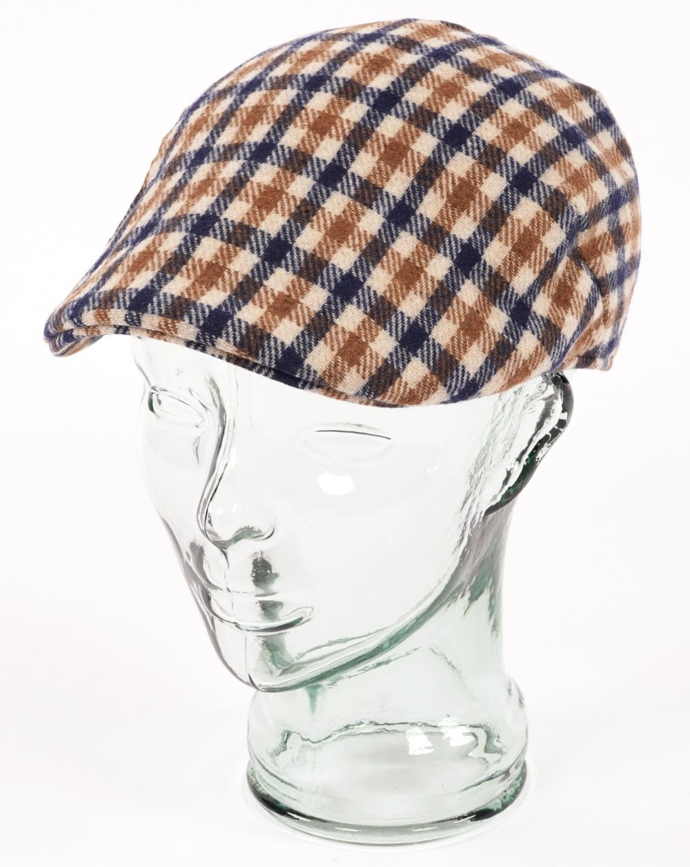 Aquascutum Flat Cap Check
