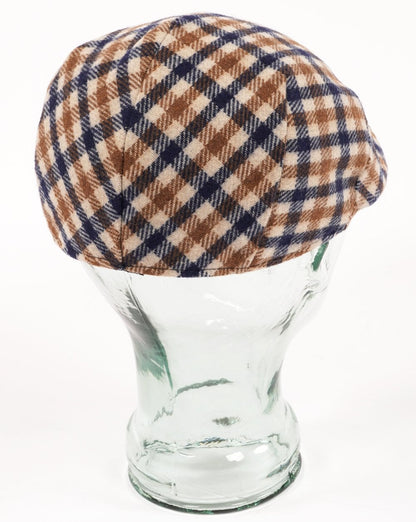 Aquascutum Flat Cap Check