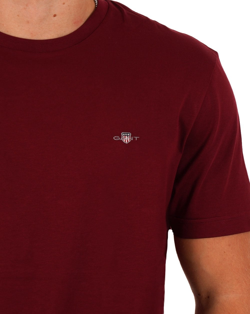 Gant Shield Crew T-shirt Dark Red