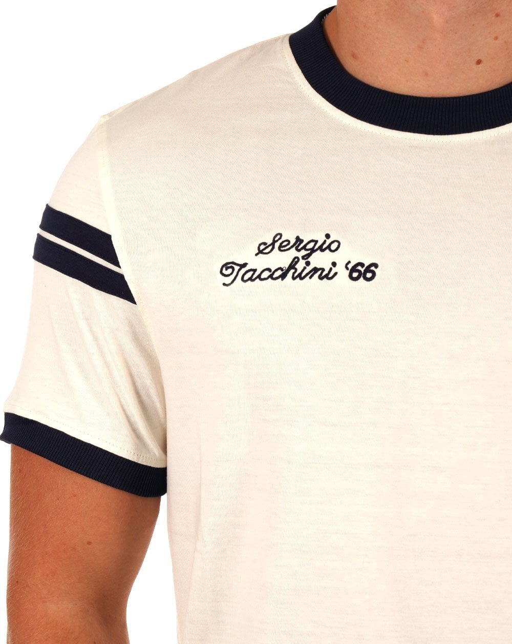 Sergio Tacchini Aless T Shirt Gardenia