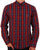 Gant Poplin Check Shirt Persian Blue
