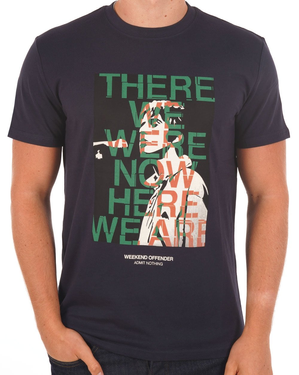 Weekend Offender Columbia T-shirt Navy