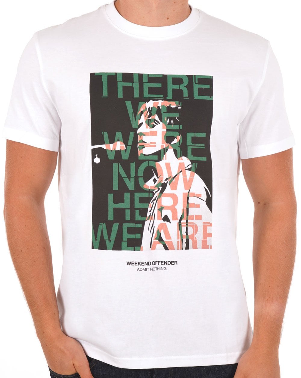 Weekend Offender Columbia T-shirt White