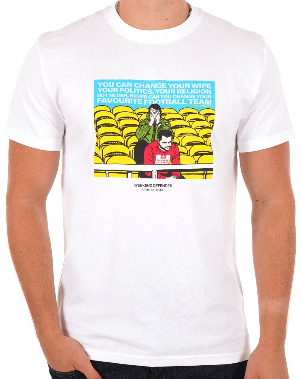 Weekend Offender Eric T-shirt White