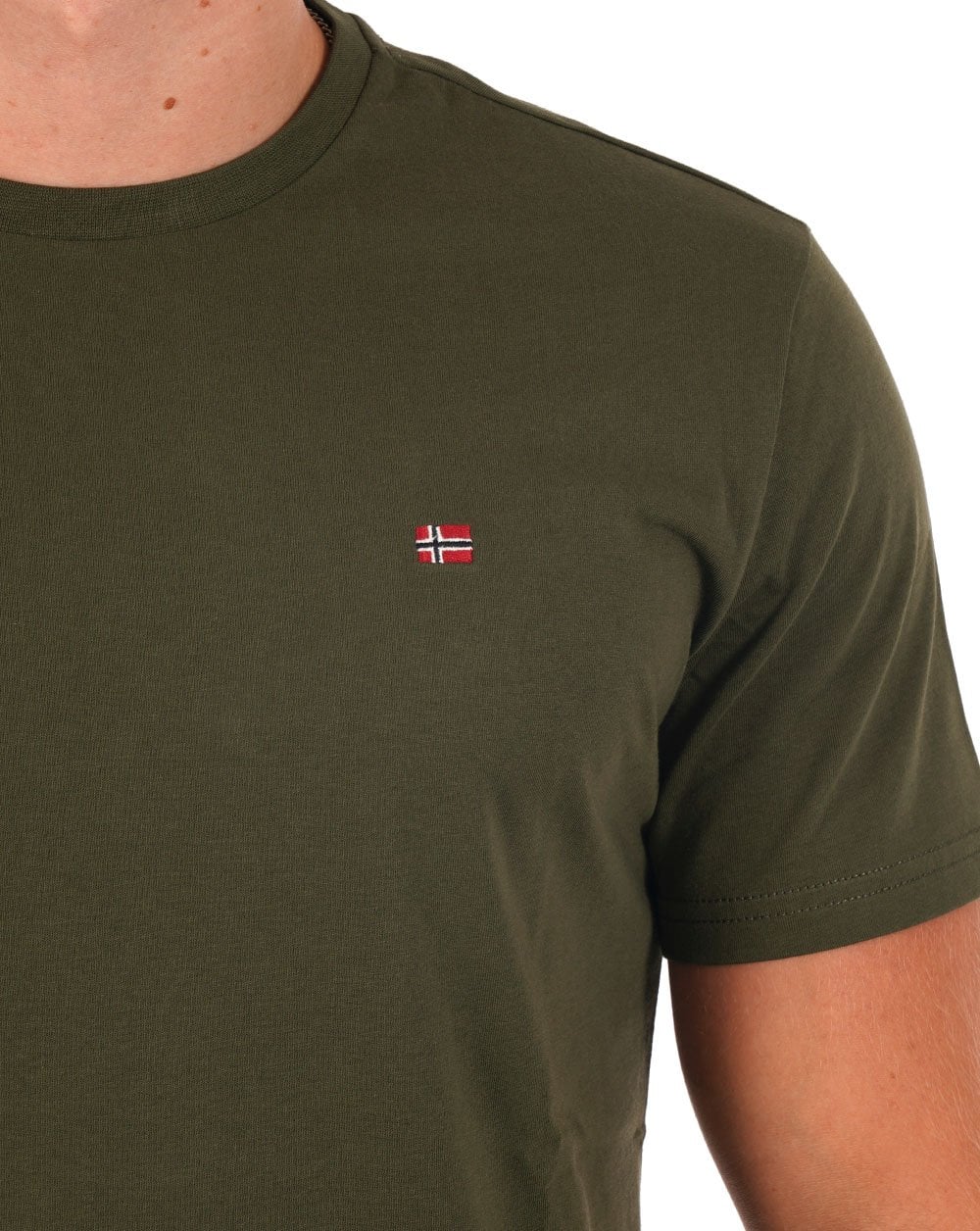 Napapijri Salis T Shirt Dark Green