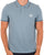Sergio Tacchini Tipped Polo Shirt Dusky Blue