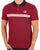Sergio Tacchini Supermac Polo Shirt Claret/Navy Blue