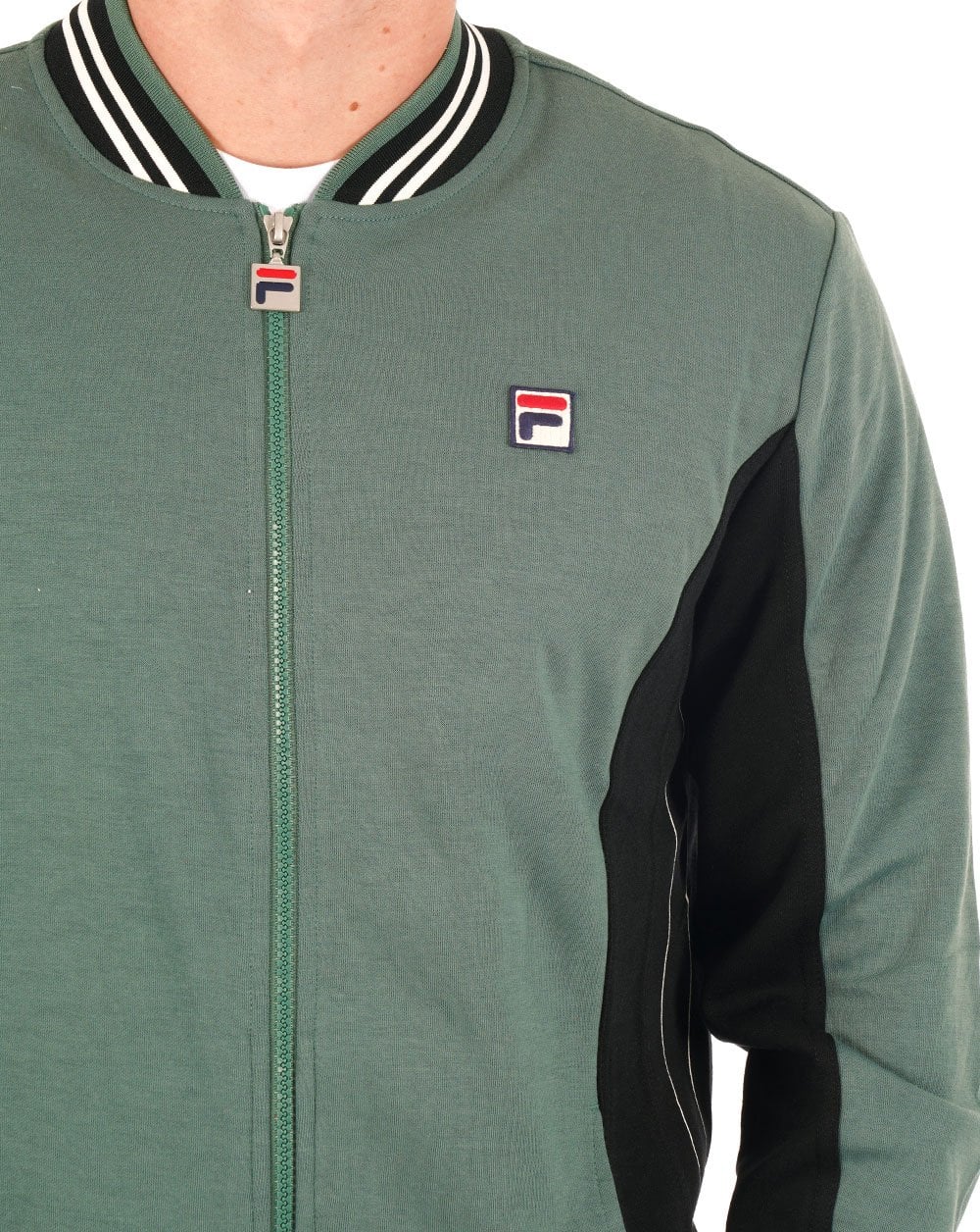 Fila Vintage Mk1 Settanta Track Top Dark Forest/Black