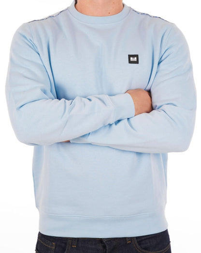 Weekend Offender Sweatshirt Sky- Check detail