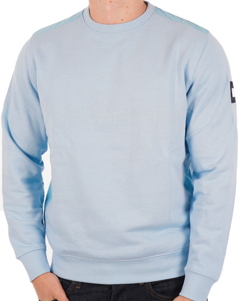 Weekend Offender F Bomb Sweatshirt Sky Blue