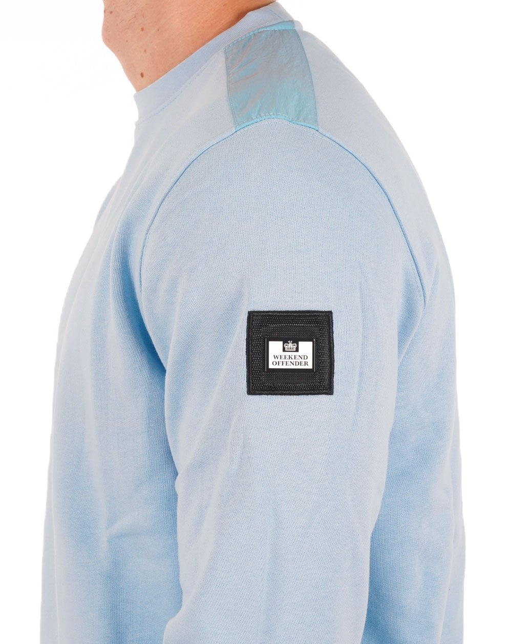 Weekend Offender F Bomb Sweatshirt Sky Blue