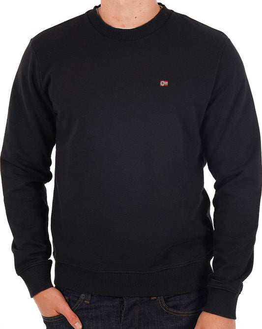 Napapijri Balis Crew Neck Sweatshirt Black