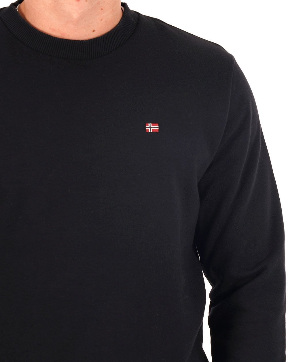 Napapijri Balis Crew Neck Sweatshirt Black