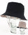 Aquascutum Reversible check Bucket Hat Navy