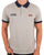 Ellesse Lessepsia Polo Shirt Grey Marl/Navy