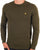 Lyle & Scott Cotton Merino Crew Jumper Olive