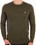 Lyle & Scott Cotton Merino Crew Jumper Olive