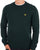 Lyle And Scott Crew Neck Lambswool knit Dark Green