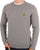 Lyle And Scott Cable Jumper Mid Grey Marl