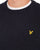 Lyle & Scott Crew Neck Lambswool knit Navy