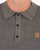 Gabicci Vintage Francesco Knitted Polo Shirt Grey