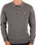 Gabicci Vintage Francesco Knitted Polo Shirt Grey
