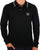 Sergio Tacchini Tipped Long Sleeve Polo Shirt Black