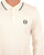 Sergio Tacchini Tipped Long Sleeve Polo Shirt Gardenia