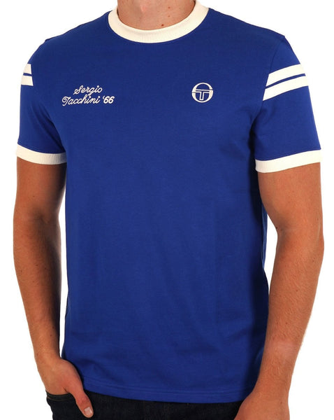 Sergio Tacchini Aless T Shirt Royal Blue