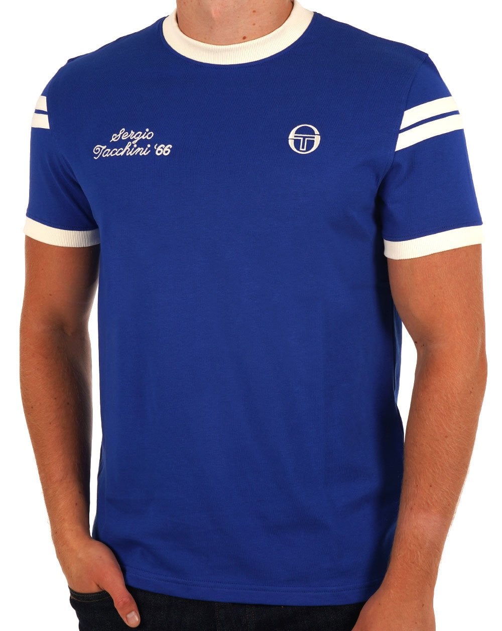Sergio Tacchini Aless T Shirt Royal Blue