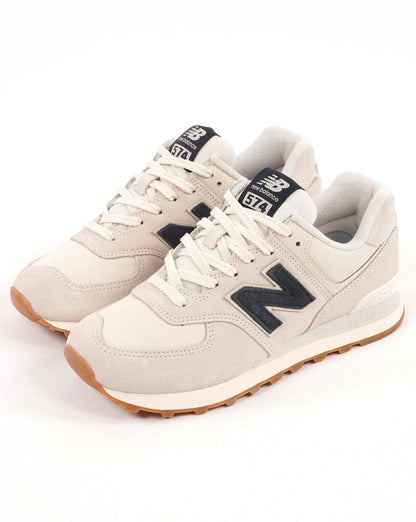 New Balance 574 Trainer Bone White/Navy