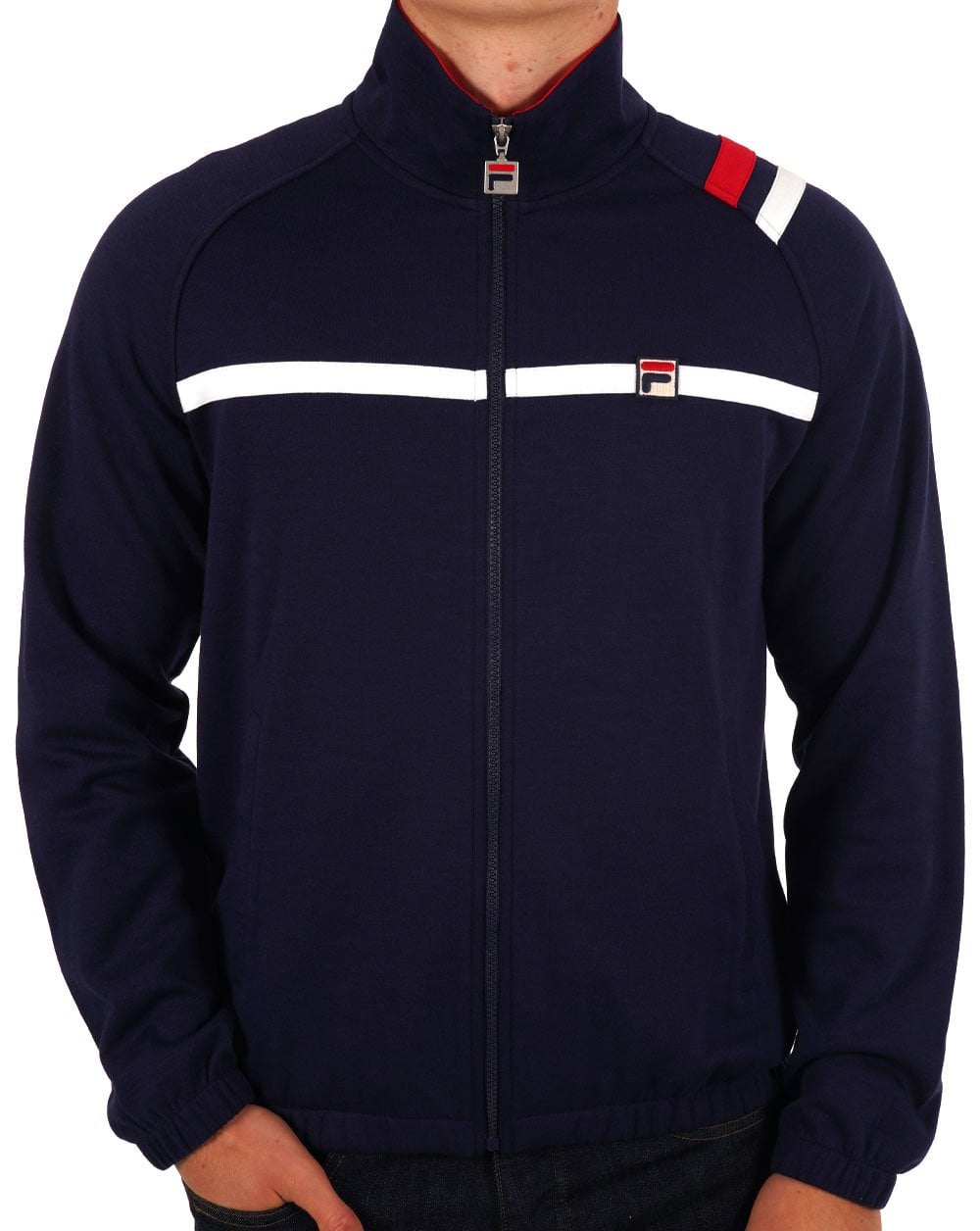 Fila Vintage Mk II Track Top Navy