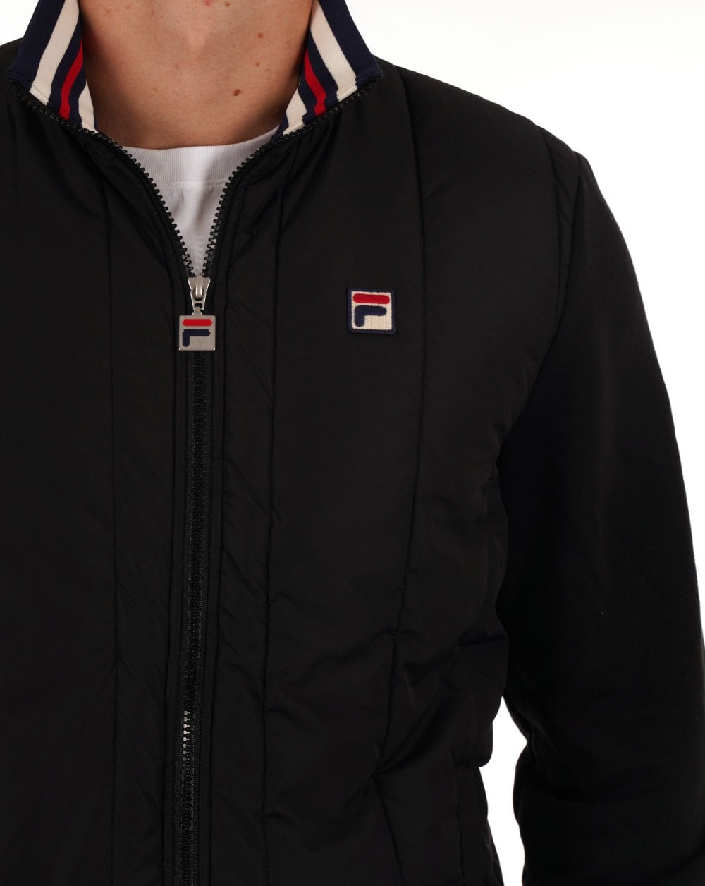 Fila Vintage Calum Puffer Jacket Black