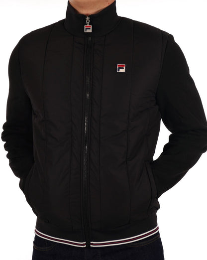 Fila Vintage Calum Puffer Jacket Black