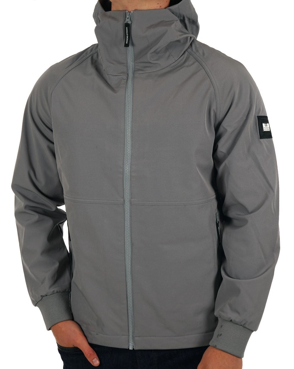 Weekend Offender Softshell Jacket Light Grey
